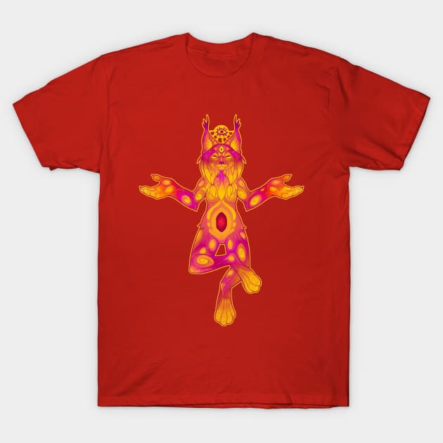 Clairvoyant Lynx T-Shirt by Psychonautic